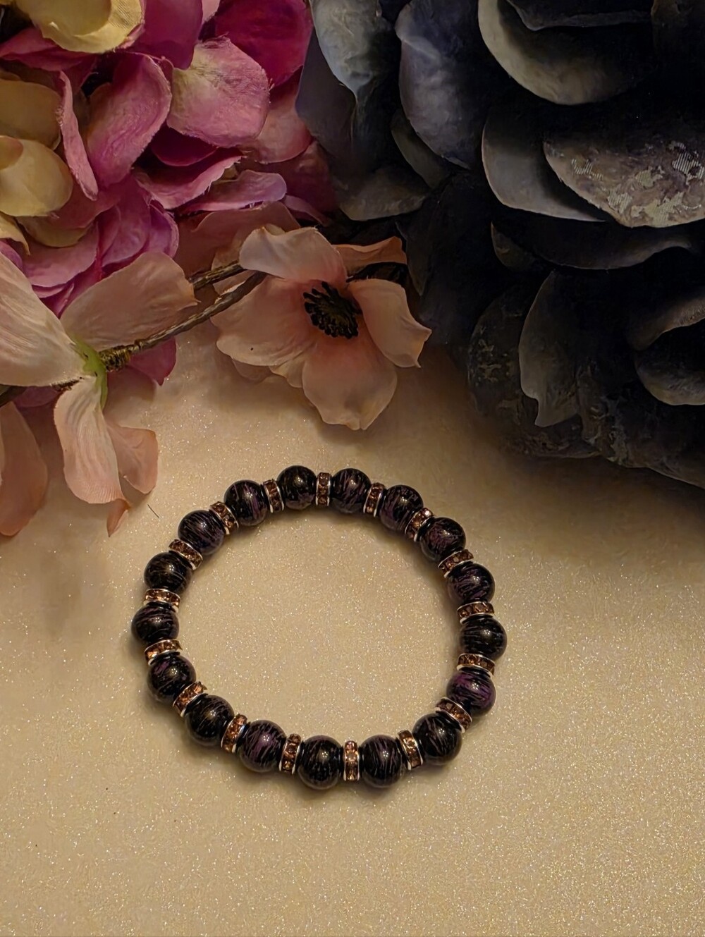 Purple Lightning Bracelet